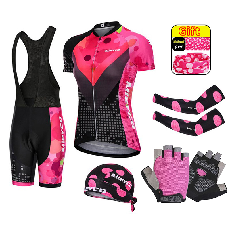 Cycling Gear Girls - Tuta da mountain bike per donna,