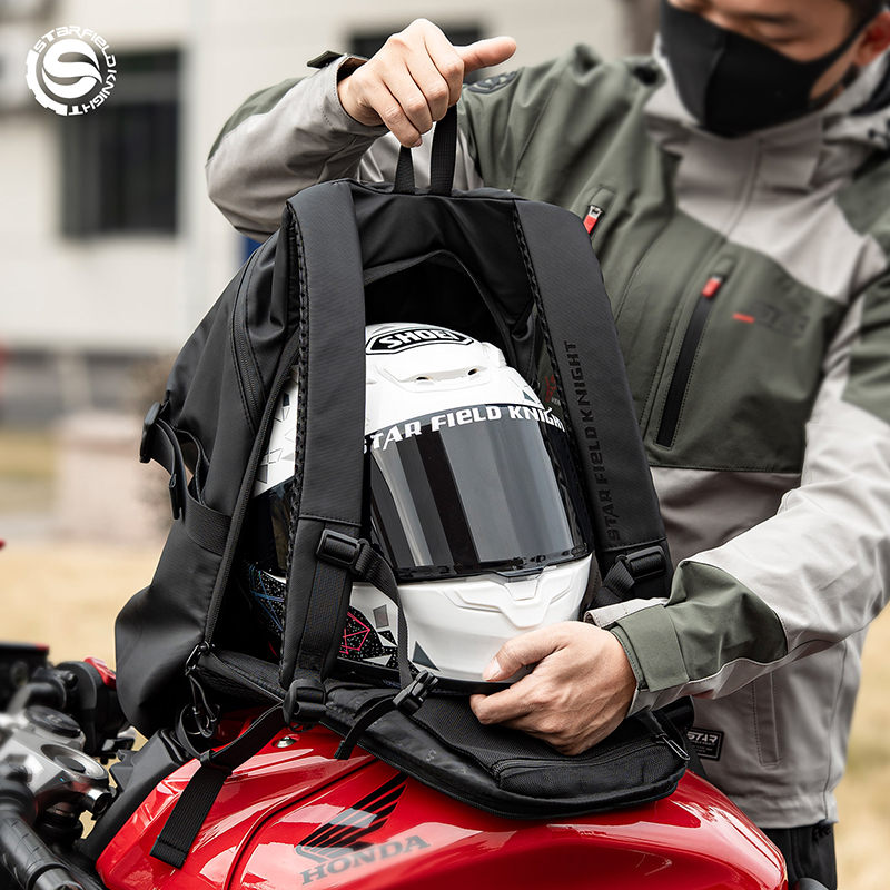 Cycling Gear Inches - Borsa per Casco da Moto SFK,