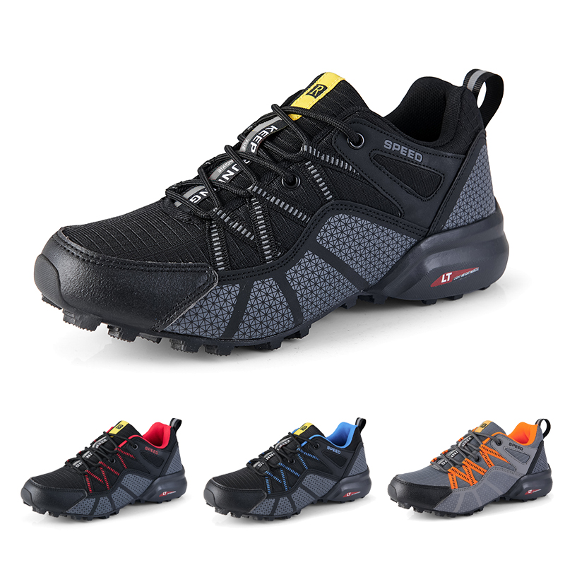 Clipless Mtb Shoes - Scarpe da Ciclismo Impermeabili per Uomo