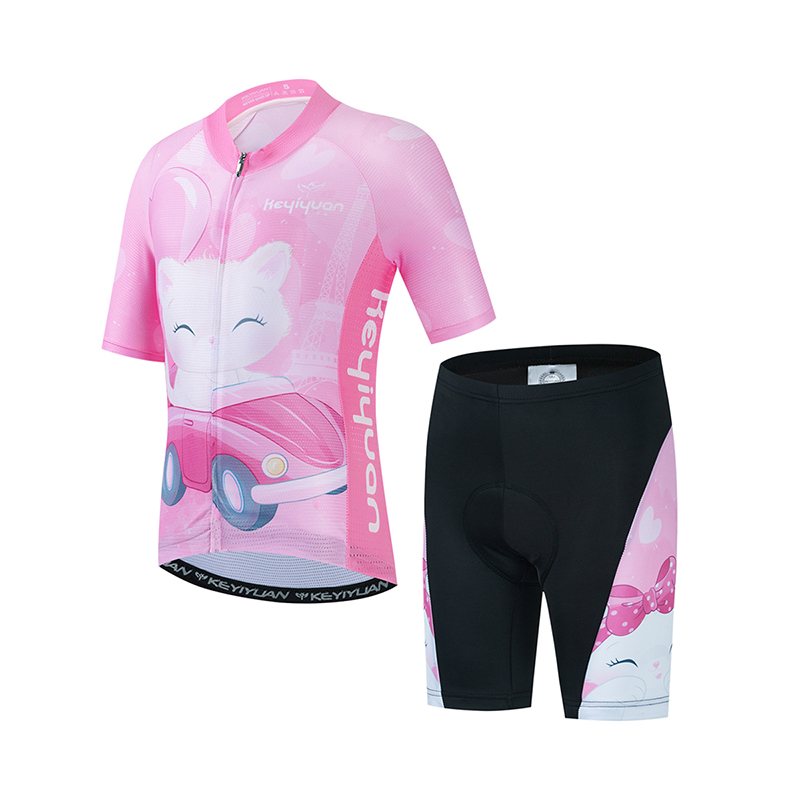 Cycling Gear Girls - KEYIYUAN Maglia da ciclismo su strada