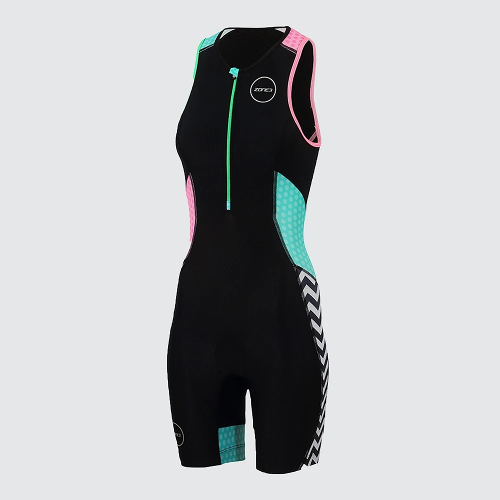 Cycling Gear Girls - Triathlon collant senza maniche bicicleta da