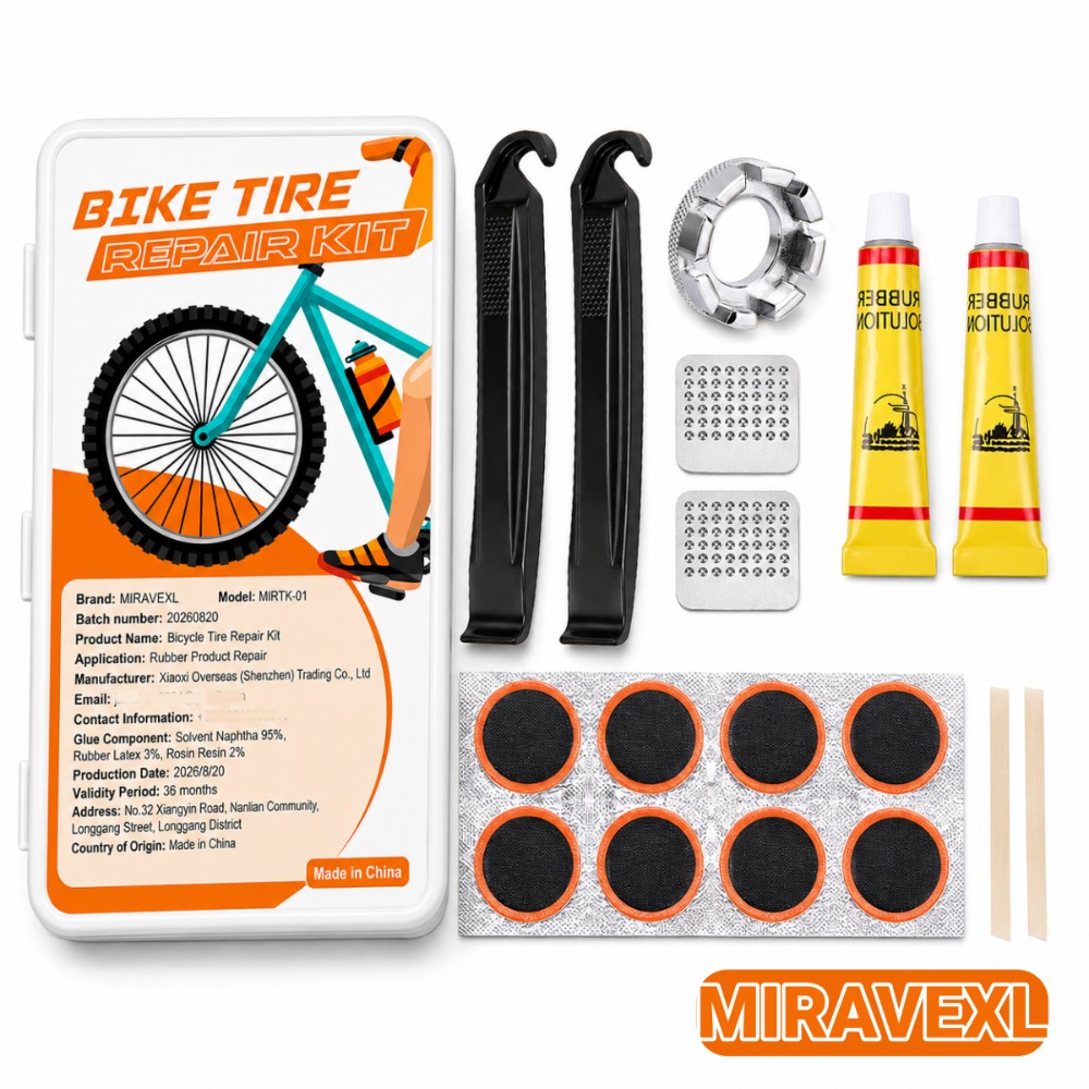 Bike Tube Repair Kit - Kit Riparazione Pneumatici Bici, Kit Riparazione