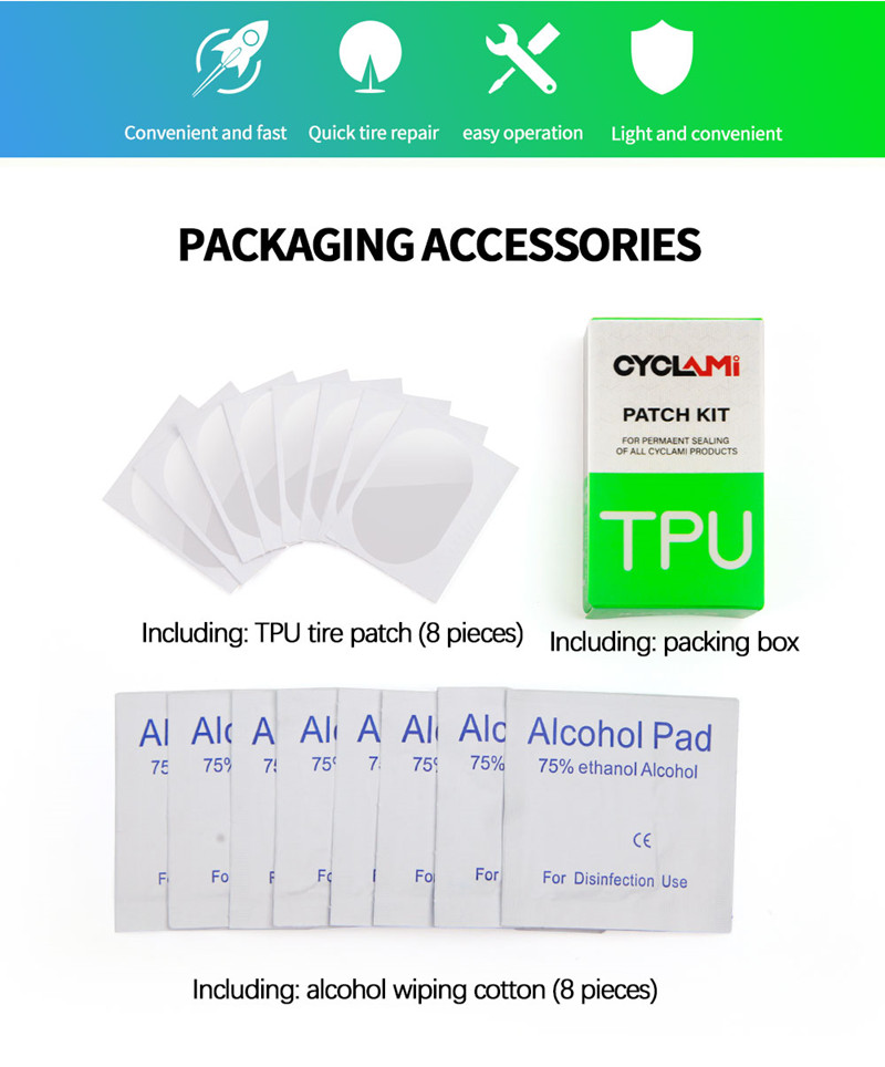 Nuovo Patch per pneumatici per - Bike Tube Repair Kit recensione e prezzo