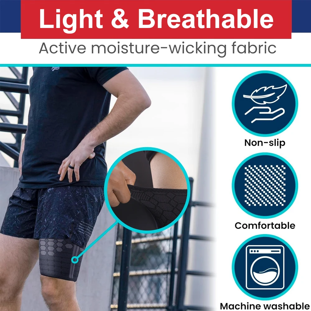 1 Pezzo Manicotto Compressivo  - Cycling Quads recensione e prezzo