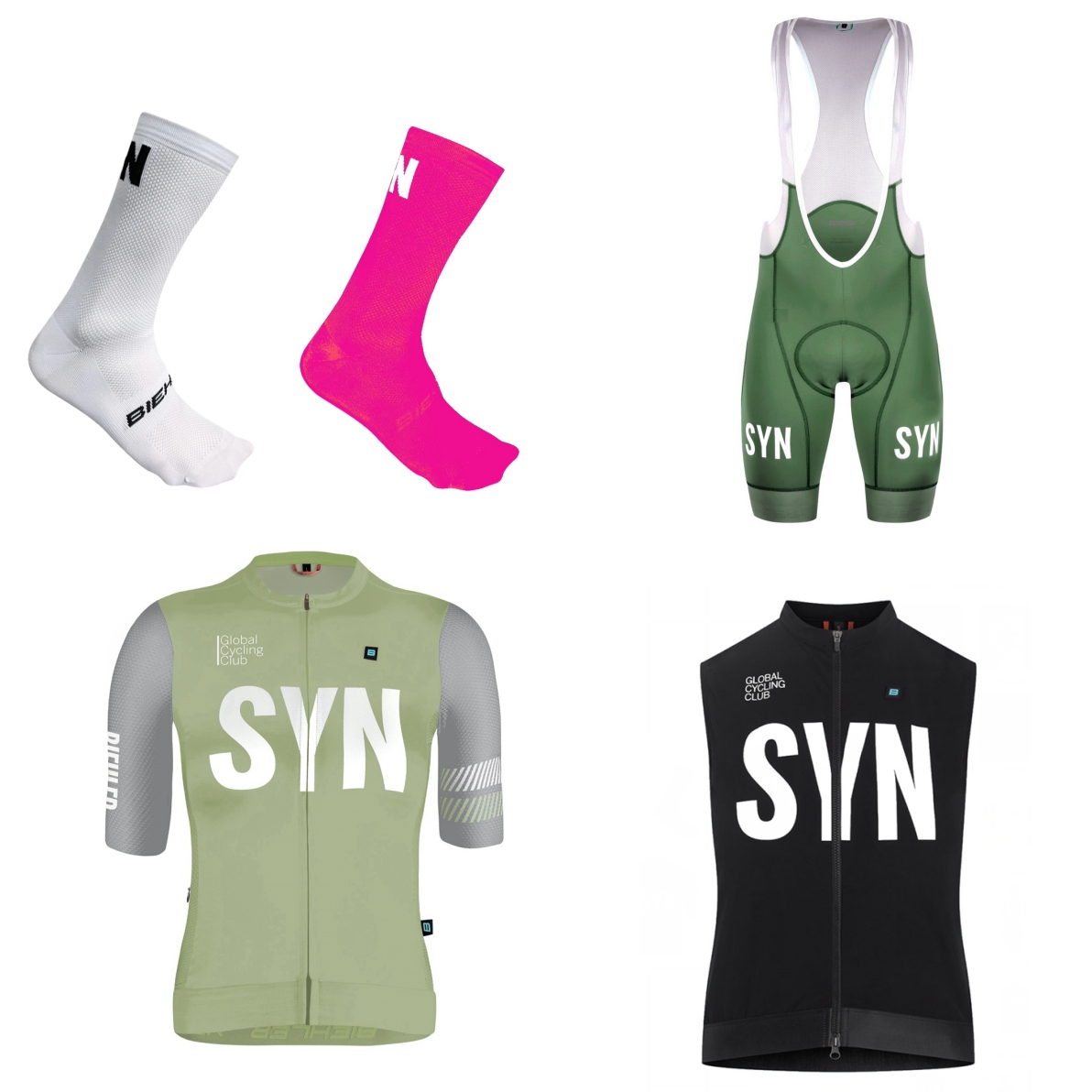 Maglia da ciclismo bianca a ma - Cycling Gear Girls recensione e prezzo